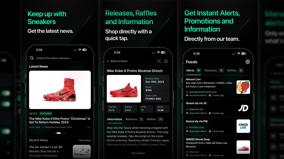 TheSiteSupply's tweet image. Introducing Supply, an app for sneakerheads by sneakerheads.🎉 

Discover, access and secure the latest sneakers releases like never before.👟🔥

Now available on iOS and Android. Download today to get started 📲 thesupply.app