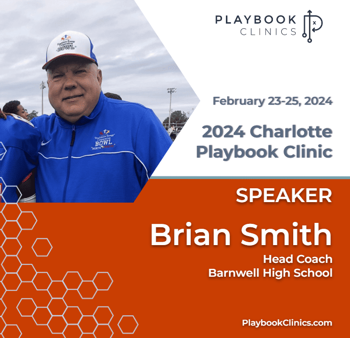 Very excited and honored to be speaking at this clinic! Use code SmithB to save $50 on your registration. @PlaybookClinics