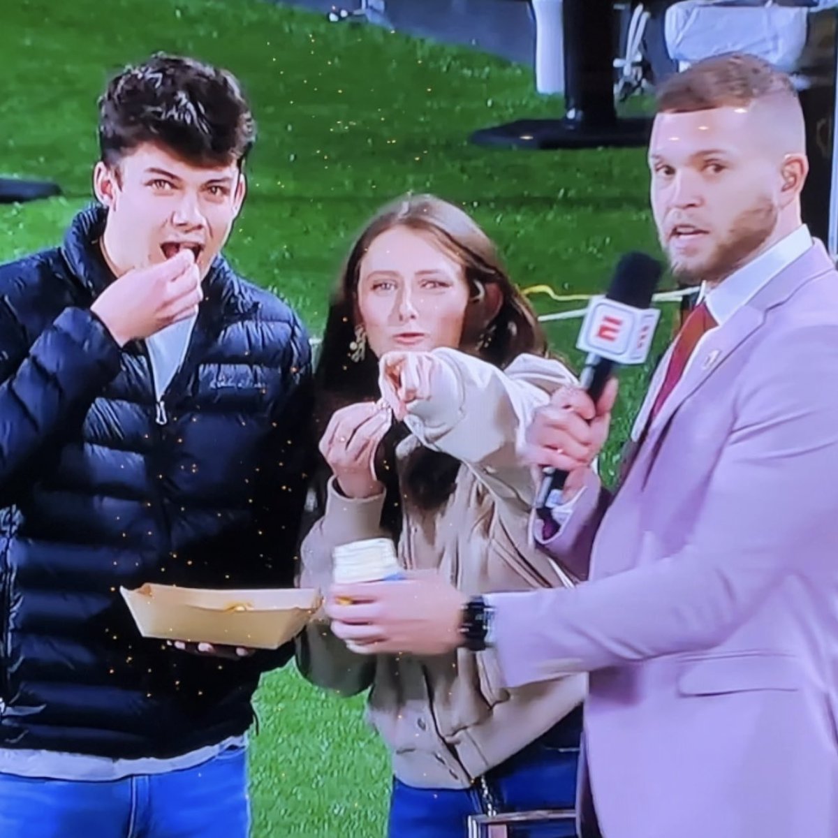 Julio_Deluxe's tweet photo. @lucy_rohden no crying over  mayo, okay?  @LeBatardShow @Stugotz790 @MichaelRyanRuiz #collegefootball https://t.co/cjuLaaIX3o