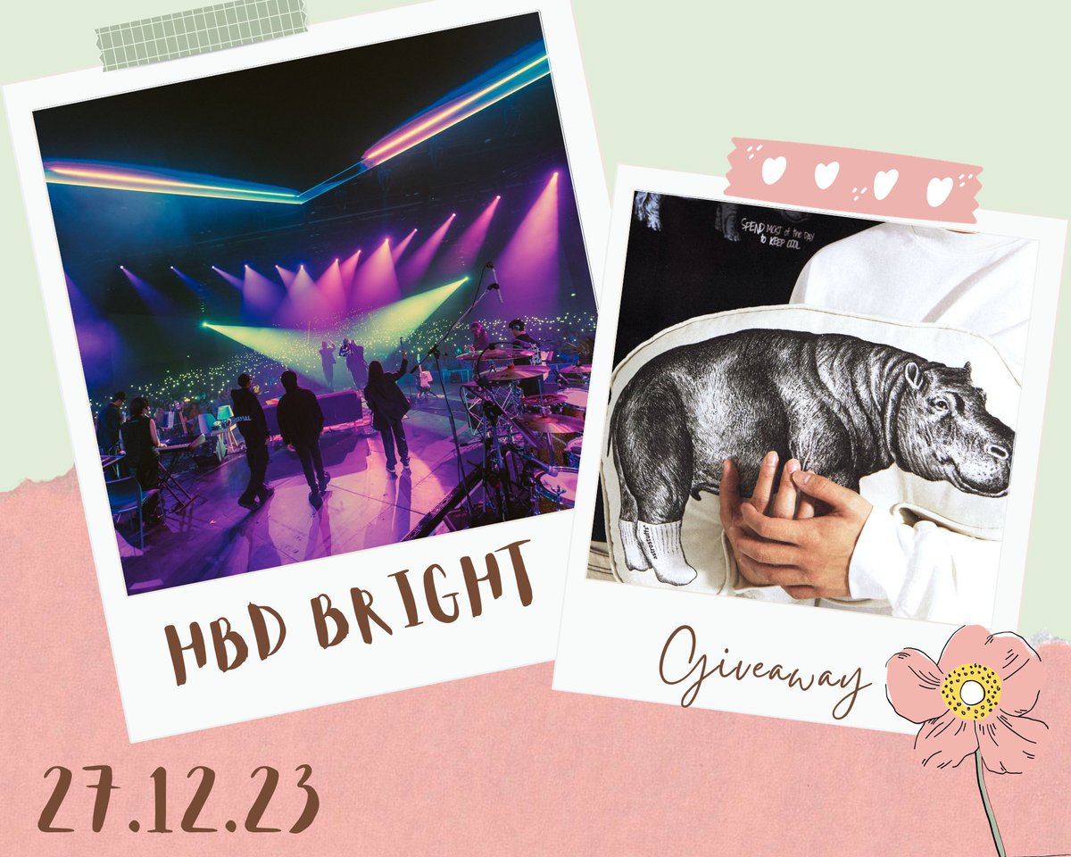 BrightTrending's tweet photo. Let’s Celebrate BRIGHT BD Party  🎉 

แจกหมอนฮิปโป Astrostuffs  1 รางวัล 

กติกา 
- เมนชั่นข้อความอวยพรวันเกิดไบร์ท
- รีทวิต 
- โควท พร้อมติดแท็ก 

HBD BRIGHT
#26thBrightDay  
#bbrightvc 
@bbrightvc
ปล.ลืมโพสต์แจก ขอแจกdelay นะคะ 😂 https://t.co/SNCpl510r8