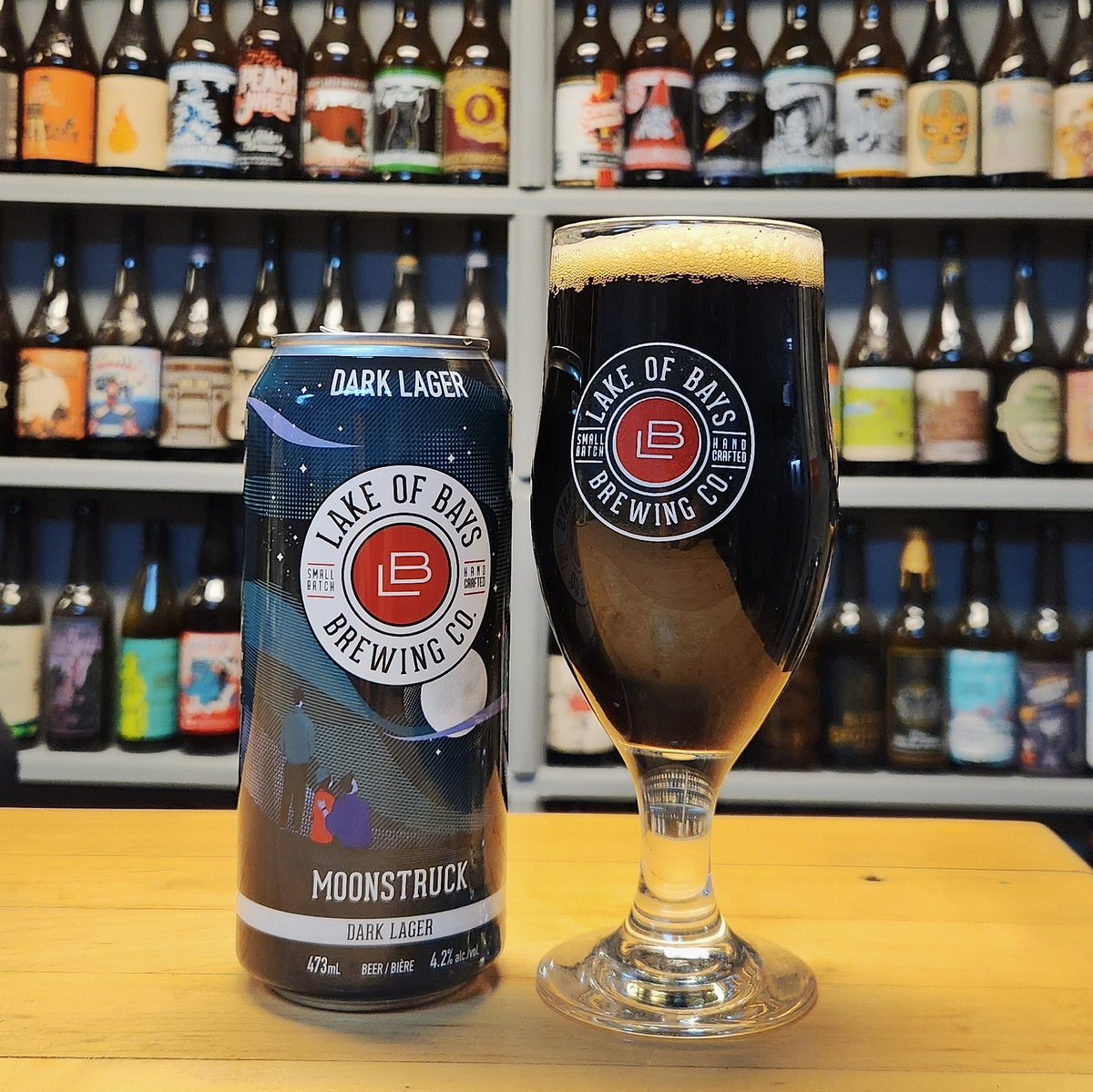 It's December something or other, let's have a beer!
<a href="/lb_brewing/">Lake of Bays Brewing</a> Moonstruck Dark Lager pouring now on Pints with Polk: youtu.be/cgaF6vS0ZPE?si…