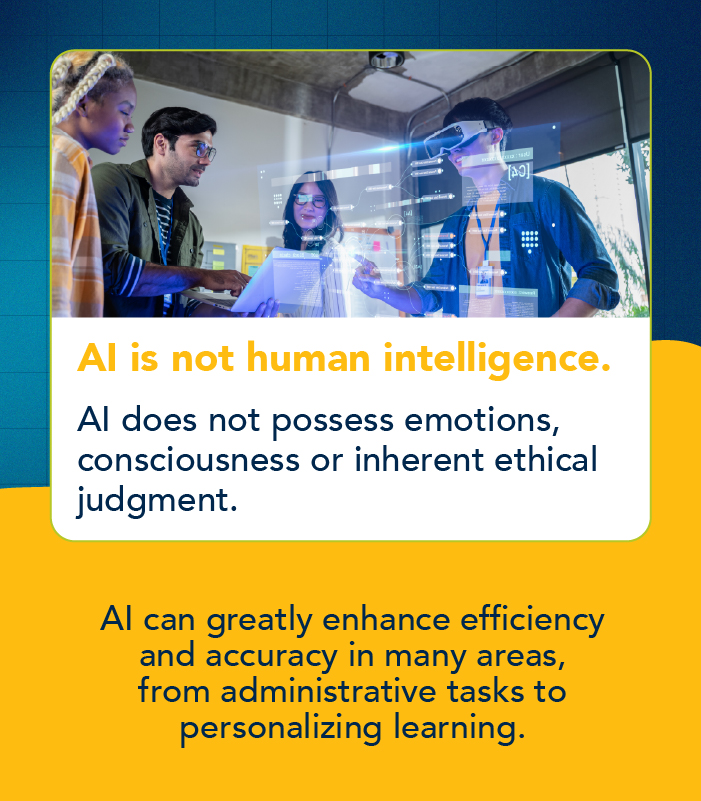 The more we seek to understand the concepts behind AI, the better we will be able to use it for constructive purposes in education. ⚙️

You might have an idea of what #AI is by now, but there are two things it very clearly is not. 

bit.ly/2MhBZGC

#AIinEducation