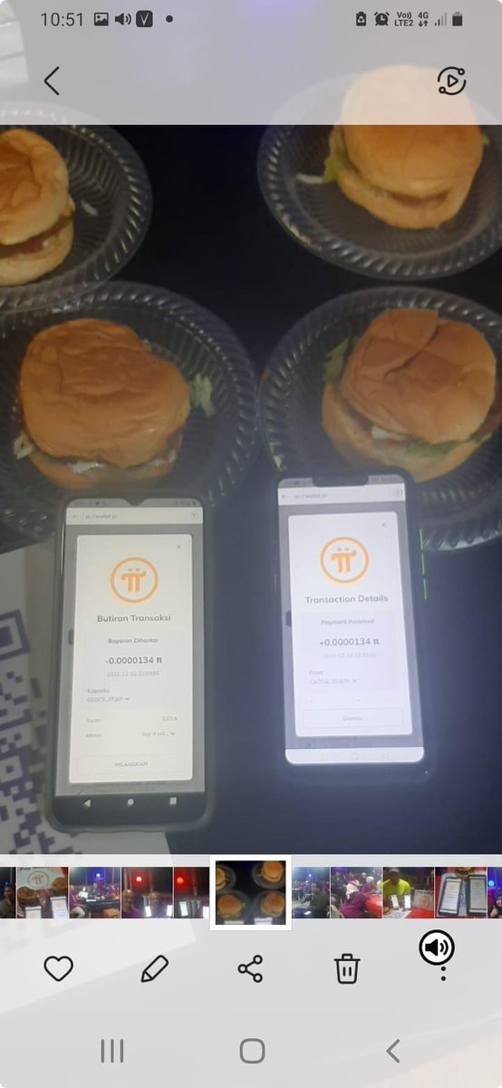 Jennyvu02090321's tweet image. #pinetworkGCV
from the sayongHQ group.. various types of burger restaurants..
KARIM BURGER SAYONG (KBS) ready to accept GVC 314159USD..
The first transaction was done with members of pi sayongHQ..
the ratio is calculated evenly..1 regular burger RM5/0.0000034 pi..1 drinkโฆ