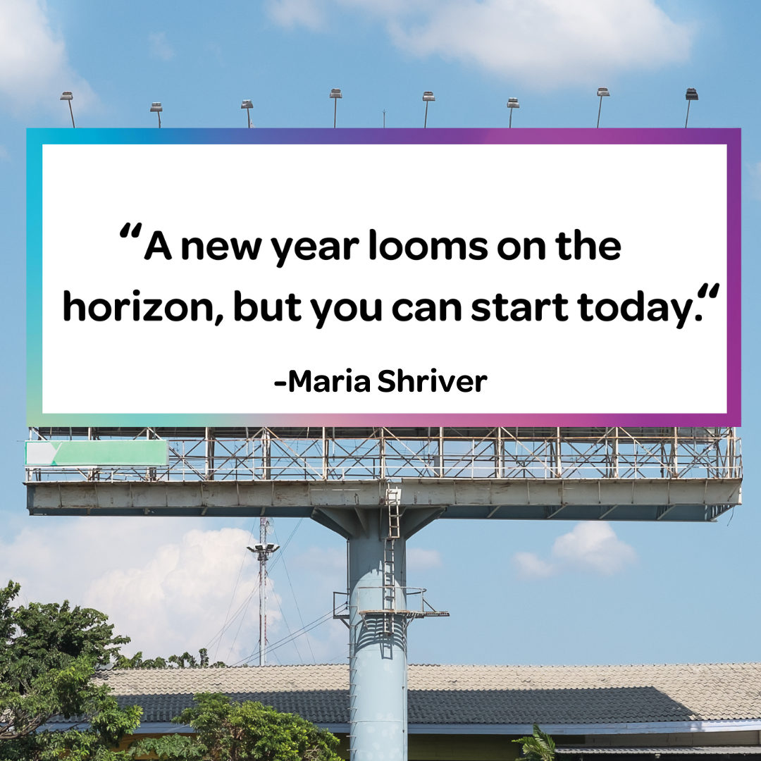 ❗This is your sign to start today. Don't wait to do what you need to do. <a href="/mariashriver/">Maria Shriver</a>