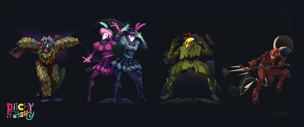 _Stratuss_'s tweet photo. Jonkonnu -
Pitchy Patchy, Set Girls, Jack in the Green, The Devil

Designed for the play “Pitchy Patchy” 2023.

Jonkonnu is a traditional band of masqueraders, who perform in towns and communities during the Christmas season in Jamaica. 

#stratuss https://t.co/5tj8uu4dEN