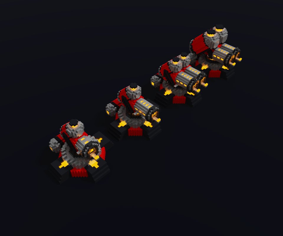 VoxelPup's tweet photo. 🎮 Game Dev Showcase! 📷 A day Late but here we go! I am showcasing the next lineup of towers to make their way into the light! Follow for more updates and sneak peeks!📷#Towerdefense #GameDev #GamingUpdate https://t.co/ccrYtxL4im