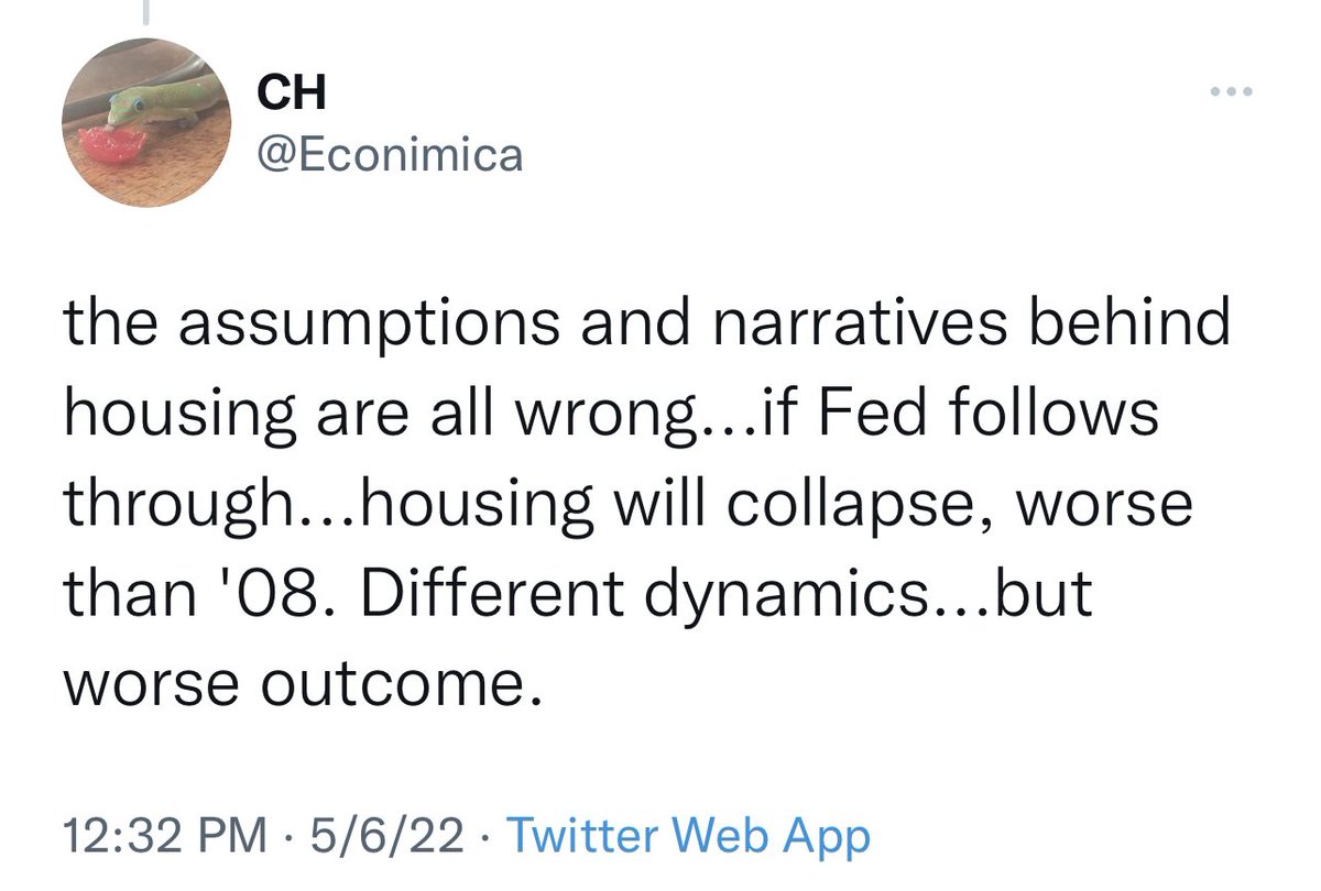 5%, 6%, 7%, and 8% mortgage rates, and your 2022 and 2023 worse than 2008 call looks a bit off