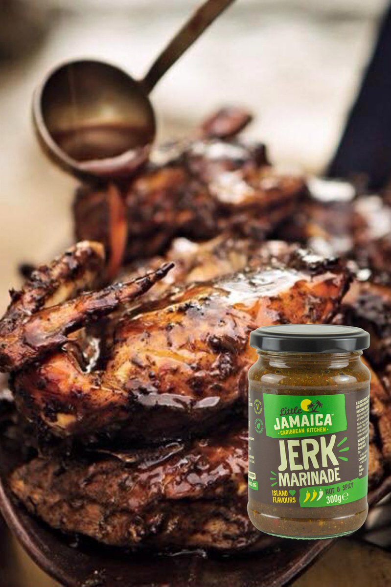 littlejamaica's tweet photo. Best seller alert 🚨 

How was your chicken over the weekend? If you haven’t 
tried our delicious oven Jerky Chicken, here’s the chef special recipe for you to make this weekend and beyond 👩🏾‍🍳 
.
.
See recipe Jerk Chicken @ https://t.co/eMAwcJcNOu #ovenjerkchicken 
. https://t.co/Gr7GiBGjx5