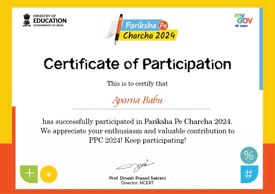 Participated in the 7th Edition of Pariksha Pe Charcha....
#PPC2024 #ExamWarriors