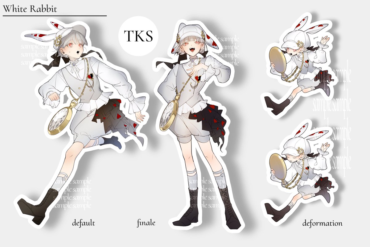 Alice in Musicland/OSTER project Girls collaboration 登場人物6人分