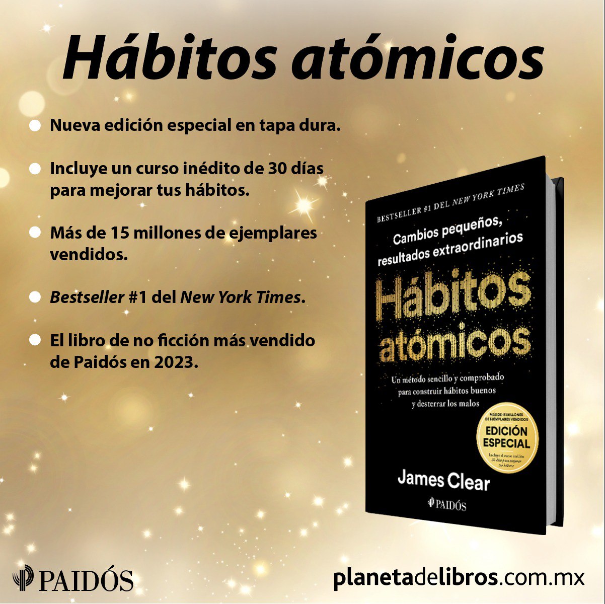 HÁBITOS ATÓMICOS – Cambios pequeños. Resultados extraordinarios