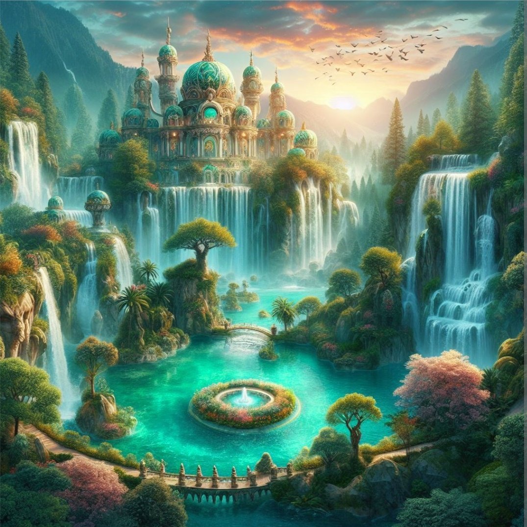 The borders of our Inner Garden are "tested" until we have *Sealed* any cracks leaking our flow of Lifeforce

When the forces of separation can no longer siphon our Grail Water, our Shambhala-Garden Kingdom flourishes &amp; we can help others in greater ways

This, is the Great Work