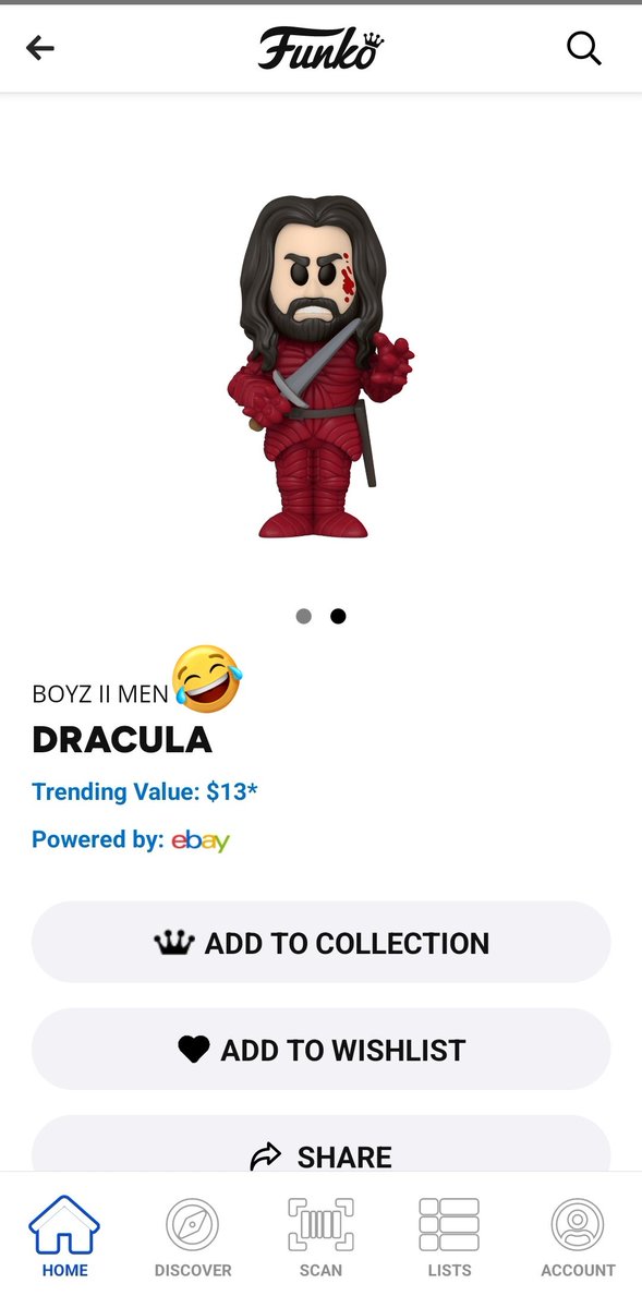MorningSleeve's tweet photo. Hmmm... yes Dracula... from Boyz II Men.  Nailed it  @funko 🤣 https://t.co/jvGYAuS8BP