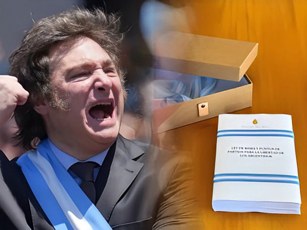 🚨| ÚLTIMA HORA: La nueva ley omnibus presentada por Javier Milei garantiza la legítima defensa. Ya no vas a ir preso por defender tu vida o tus posesiones ante los delincuentes. 🇦🇷 ¿Apoyas esta CONTUNDENTE medida?