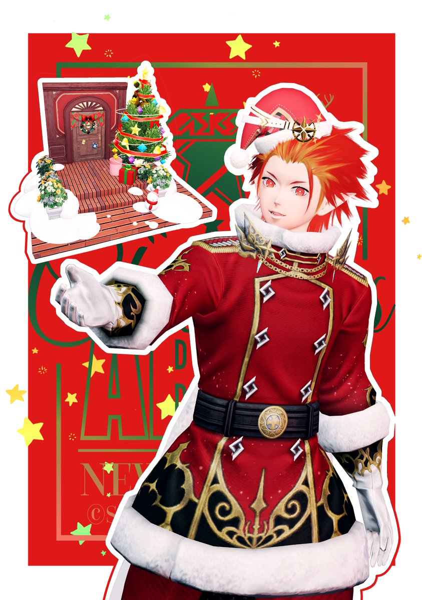 ✨🎄ℚ𝕦𝕚𝕟𝕥𝕦𝕡𝕝𝕖𝕥𝕤 𝕍𝕚𝕘𝕟𝕖𝕥𝕥𝕖🏠✨
　　　🚪 ENTRANCE HALL 🟥
#PSO2NGS_SS #ma7ロゴ #アークスヴィネット