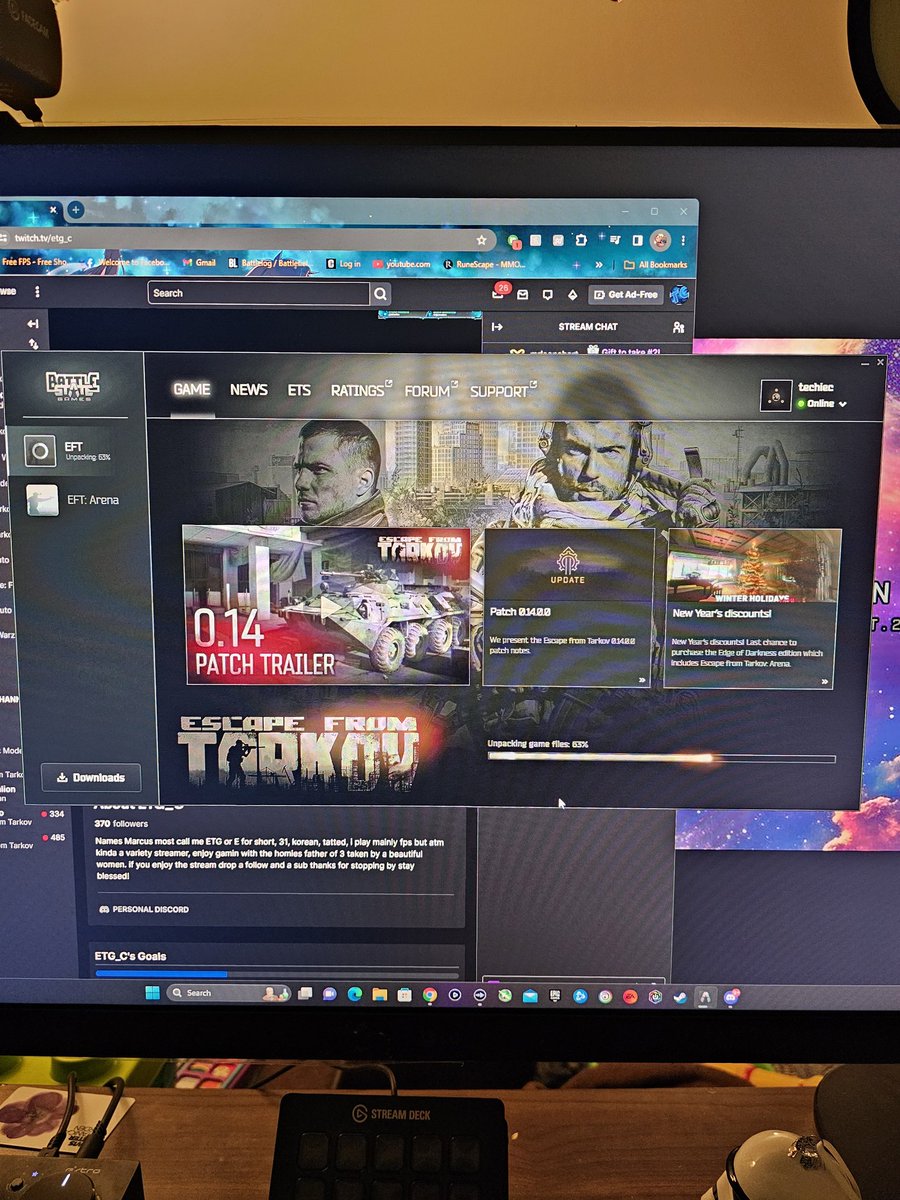 _TechieC's tweet photo. Finally home from work who's down to play some #EscapefromTarkov #newwipe https://t.co/dOEWF0FLKh