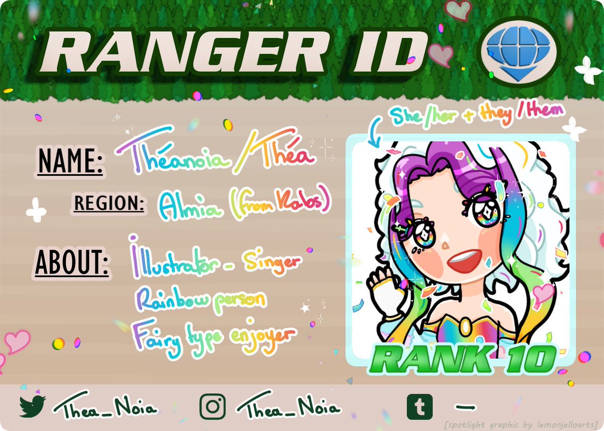 ⚡️ CONTRIBUTOR INTRO ⚡️

Today we would like to introduce <a href="/Thea_Noia/">Théanoia 🌈✨ Rainbow Vtuber</a> !! 🩵🧡