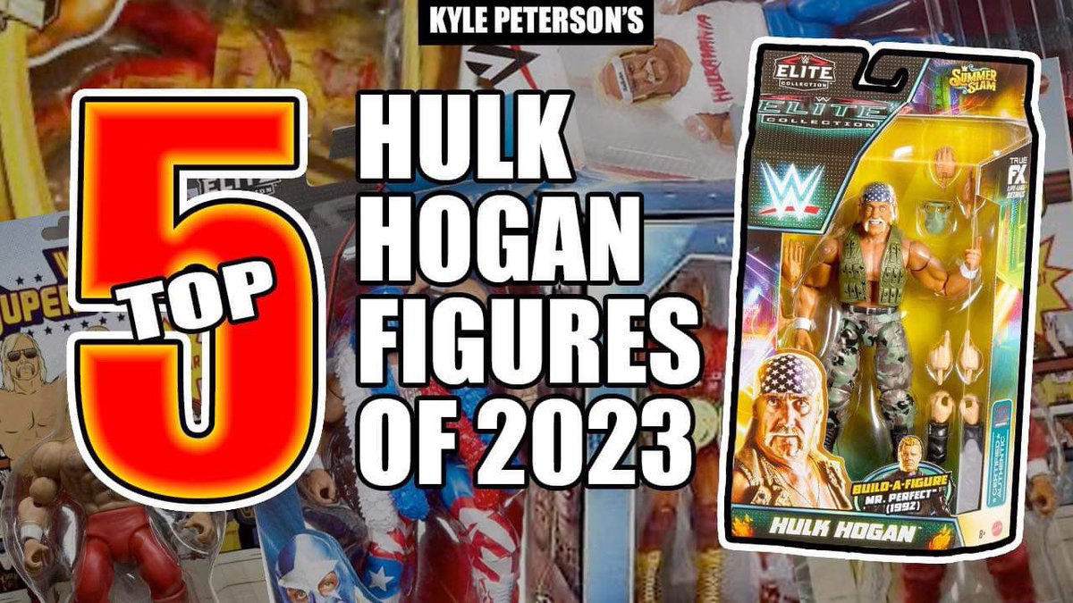 sirpaul64's tweet photo. The Kyle Peterson Top 5 Hulk Hogan Figures of 2023! https://t.co/OjuzqImqxR #mattel #wwf #wwe #scratchthatfigureitch #toys #toy #actionfigures #bestif #hulkhogan #elitesquad #wrestling #bestof #countdown #hulkster #hulkamania #wlitesquad #wweelitesquad #toystagram #elite https://t.co/GhUzobYvXo