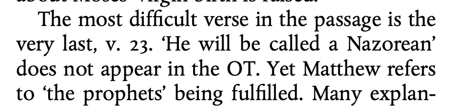 Jaxwolf8's tweet photo. @gachuhi_munyua @NityaRai6528 @IjazTheTrini Where does this word "Nazarene " Matthew 2:23 appear in OT? 
NOWHERE. But desperate Christians use the word "Netzer" from Isaiah 11:1 which translated as "Branch" to mean "Nazarene" which obviously is absurd but you would believe that or that'd make NT false. https://t.co/r2Wt8xy8WX
