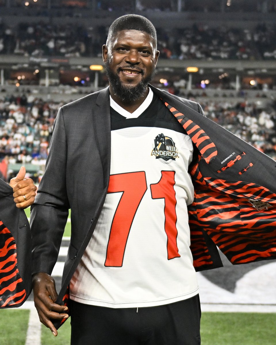 Willie Anderson has made it to the <a href="/ProFootballHOF/">Pro Football Hall of Fame</a> finals!

Let's get a WHO DEY for <a href="/BigWillie7179/">Willie Anderson</a> 🗣️