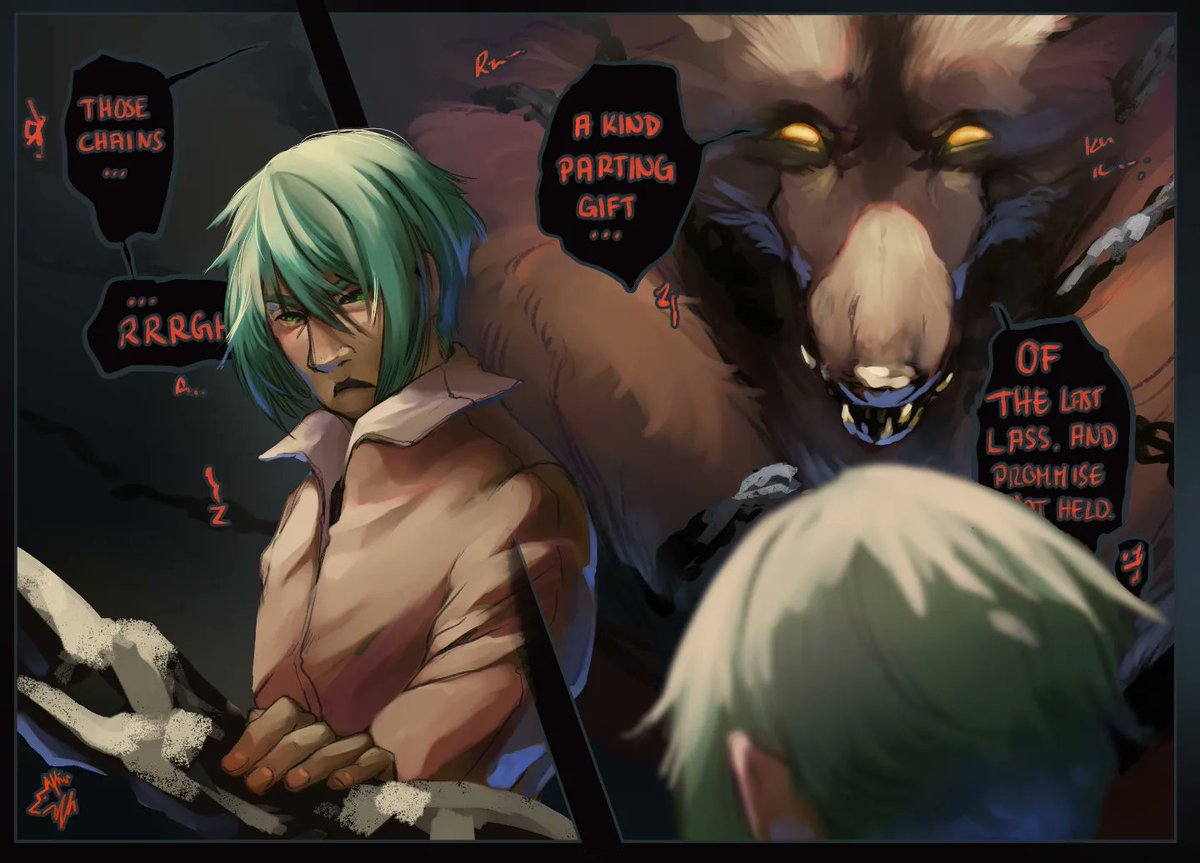 soliskapuls's tweet photo. Everyone's Pandora's box - done :3 🤎🦊🤎
It is just as snipplet of a background story for ma fox, buuut ... this is the style I wanna realise in the comic to come :3 
So wish me luck for the next year.

#comic #illustrations #digitalart #concept #minicomic #doodle #artprocess https://t.co/9qJHfMtQSN