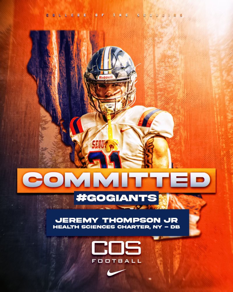 After a great talk with <a href="/Coach_Mendonca/">Coach Mendonca</a> I’ve decided to de-commit from <a href="/PapagoPumas/">Papago Pumas JUCO Football</a> and commit to <a href="/COSGIANTS_FB/">COS Giants Football</a> <a href="/JuCoFootballACE/">JuCo Football Forer</a> <a href="/JUCOFFrenzy/">JUCO Football Frenzy</a> #RipPops🕊🤍 #LL43🕊💙 #LLSwaz🕊💚