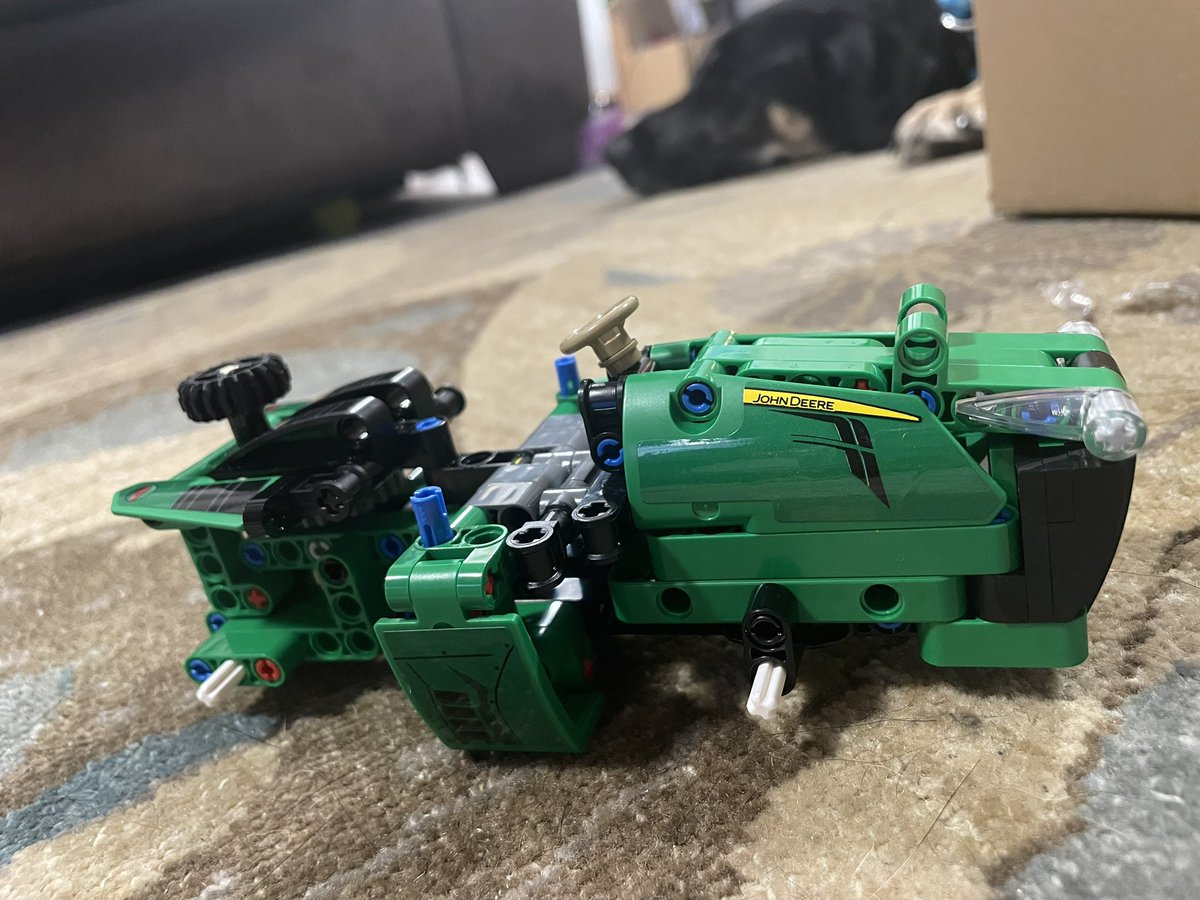 Curtistehpro's tweet photo. When LEGO meets carpet farming. Todays exploits https://t.co/1AC6Qug0uC