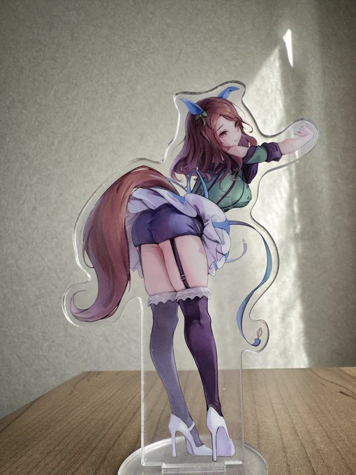 アクスタが届きました!初めてグッズを作るのでめっちゃドキドキ!今回少量で作ってみたので、ご興味がある方は今土曜にぜひ! 