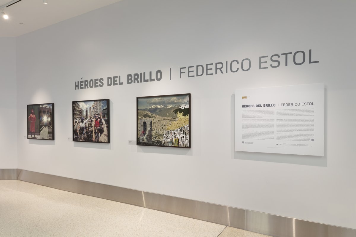 See “Héroes del Brillo” by Federico Estol, on display, pre-security in Terminal 3. sfomuseum.org/exhibitions/he…

#LaPaz #ElAlto #Bolvia #HéroesdelBrillo #A3HumanRightsDay #HumanRights75 <a href="/federicoestol/">Federico Estol</a> @hormigonarmado_lapaz