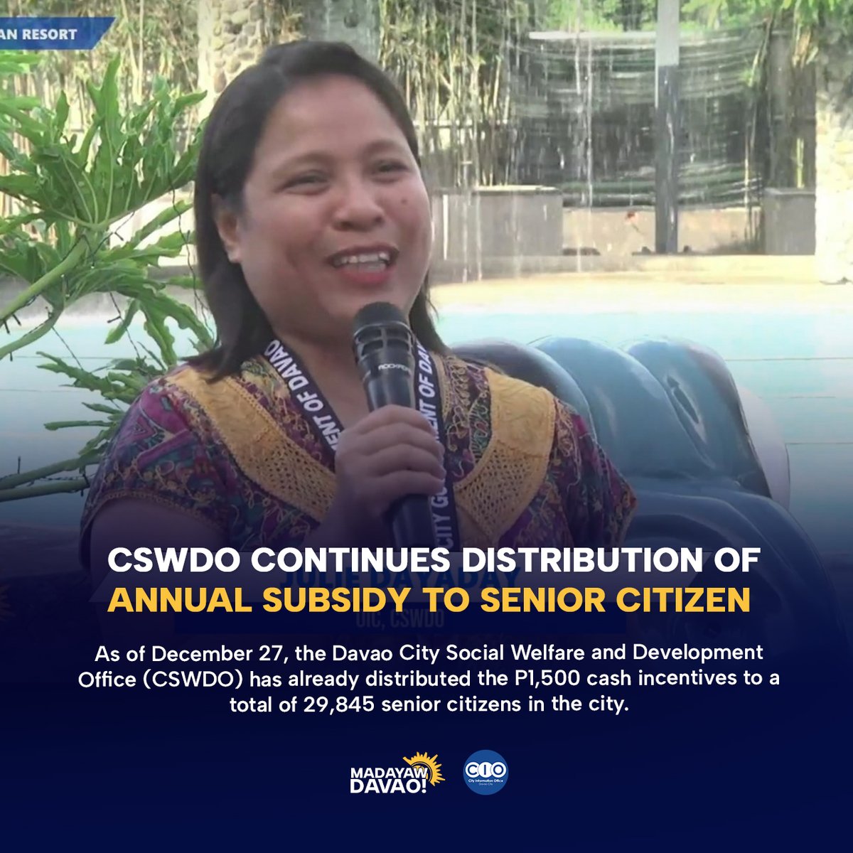 City Government of Davao tweet media