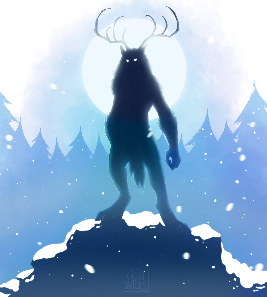 Happy Yuletide, may your cups never run dry 🐺#werewolf