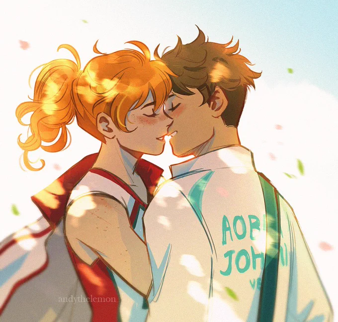 Reminiscing about my 2022 Hinata Natsu &amp; Oikawa Takeru fever dream  #haikyuu 