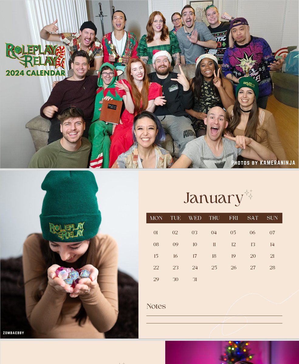 KameraNinjaa's tweet photo. Not only did I get to play 3 characters at #RolePlayRelay 2 and help raise over 11K to help support familes dealing with pediatric cancer  but I also photographed the whole crew for a 2024 Calendar 
https://t.co/BvSyFvpfKi 

@FantaxxiaTV @Twerkules2016 @NerdyNightly @zombaebby https://t.co/rc3ADDz6tr