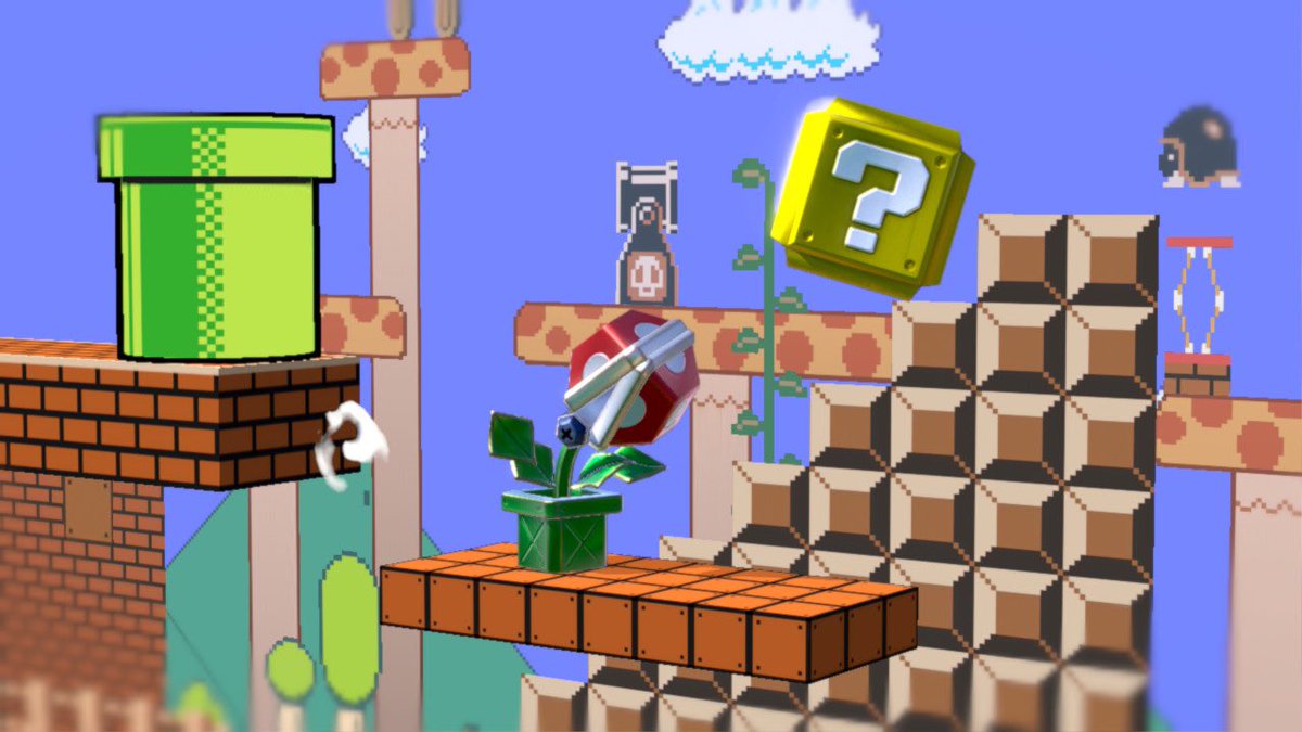 SleepyDunsparce's tweet photo. I just released Nintendo Land Piranha Plant! Go check it out! (Link in replies) https://t.co/74Eu8VgwQw