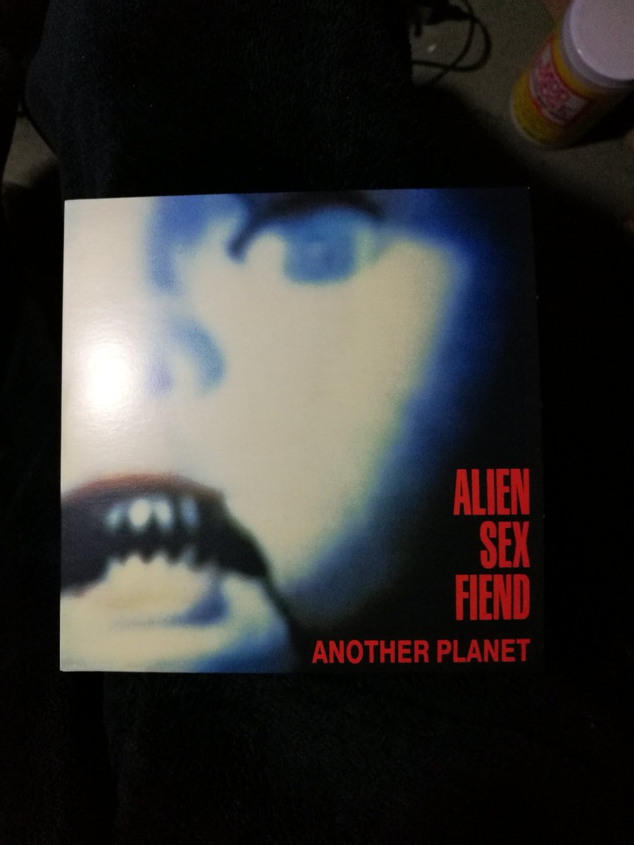 A bit of night music... Alien sex fiend... 💀💀💀#anotherplanet #aliensexfiend