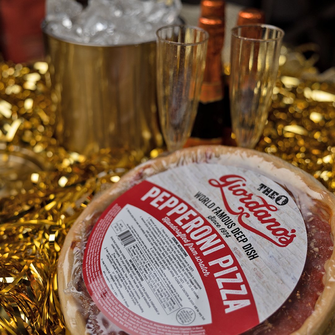 1019MIXChicago's tweet photo. Gearing up for a cheesy New Year! 🥂

Ring in 2024 Chicago-style with @GiordanosPizza. Because every celebration deserves a slice of perfection. #ad https://t.co/ohq4sIJGu8