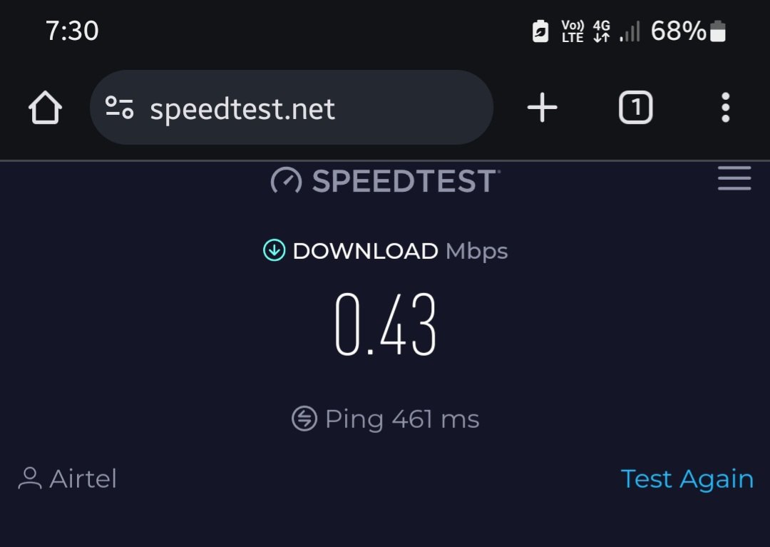ShailendraS27's tweet photo. @airtelindia @Airtel_Presence @airtelnews Thanks for sincerely resolving my network issue. Now network is improved so much. I need to go outside of my home to pickup the call even in late night. I'm thinking of porting to landline if you have option. https://t.co/fdlDTdqCnn