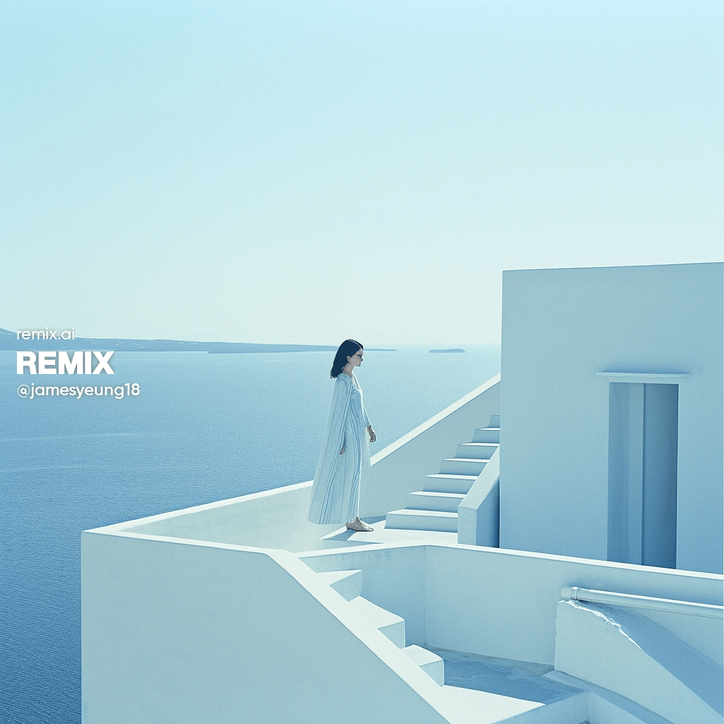 jamesyeung18's tweet photo. Film Images on Remix

I am sharing some nice generation of Rolleiflex film images on Remix.  I was inspired by the beautiful islands in Greece as well as the oriental beauty to generate these images.  I used the square format to imitate the medium format film images. Hope you like them!

Base Prompt:  a woman [in a white house / standing or lying in white house] in Greece, in the style of rinko kawauchi, 8k resolution, shot on 70mm, hallyu, vivid portraiture, miwa komatsu, overexposure effect --ar 1:1 --style raw --stylize 50 --v 6

You are invited to join me and many others on @getremixai  👍🏽