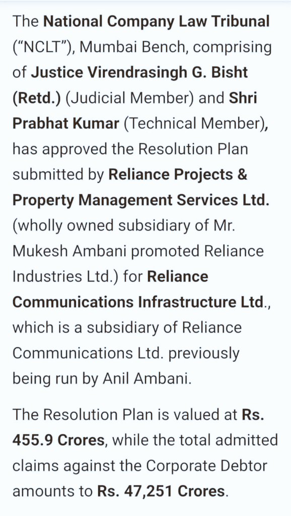 Realisation of less than 1% from this Resolution. Check these,
1.   Total fee paid to advisors and law firms.
2.   Realisation from personal guarantees of promoters.
3.   Role of NCLT.
4.   Protecting interests of small depositors.
5.     Role of auditors and rating agencies.