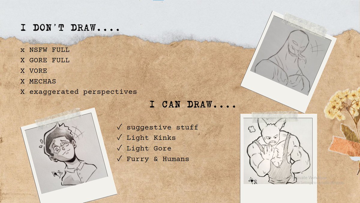 PatazNegras's tweet image. ✨💀COMMS OPEN 💀✨

Finalmente tengo los animos para dar el siguiente paso, espero les guste lo que hago y que el Arte Tradicional siga siendo apoyado :D

si estan interesados y/o tienen alguna duda pueden hablarme por MD, compartir y RT ayudan mucho