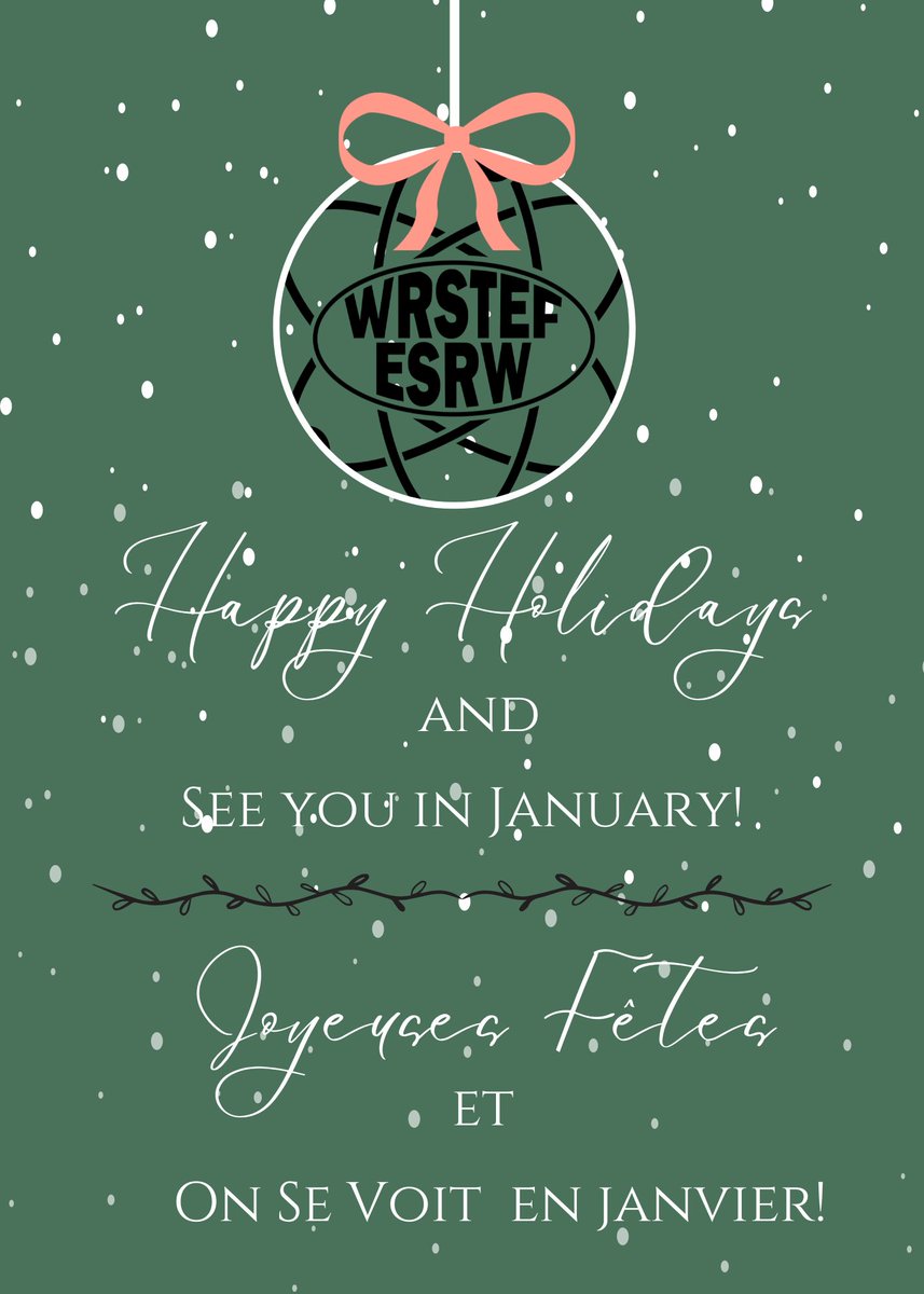 WRSTEF1's tweet photo. Happy Holidays from the team at #WRSTEF https://t.co/xSvzD4USMb