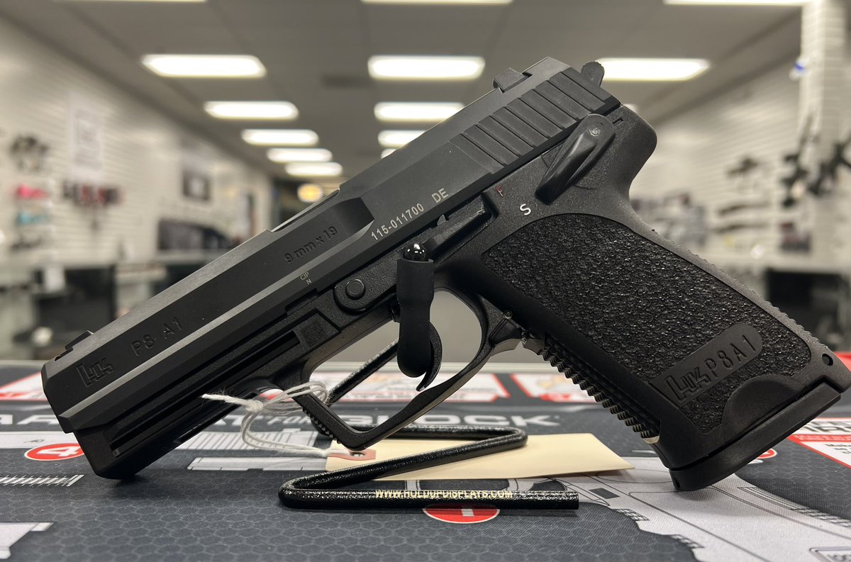 Super Rare HK P8a1 9mm

North Idaho Arms 
4013 W. Riverbend Ave 
Post Falls, ID. 83854