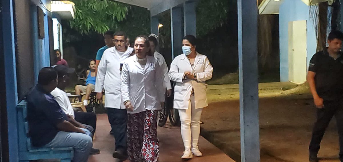 MinsaNicaragua's tweet photo. Autoridades del MINSA realizaron visita de acompañamiento a #Bilwi #CostaCaribeNorte.  Durante la actividad, trabajadores de la #salud, autoridades nacionales y locales evaluaron las conquistas alcanzadas en materia de salud en 2023

#NicaraguaPazyBuenaVoluntad
#NavidadLuzyVerdad https://t.co/BBleHsKj0R