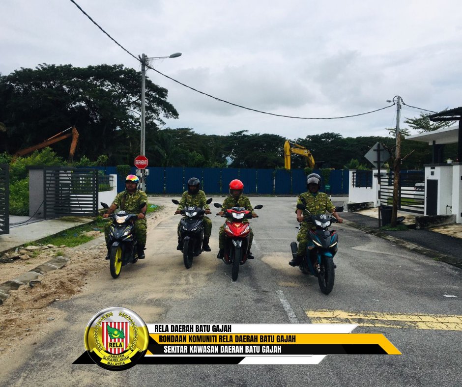 RELADAERAHBTGJH's tweet photo. 22-26 Disember 2023, Jumaat - Selasa l Batu Gajah -  Sekitar Penugasan Rondaan Komuniti RELA Daerah Batu Gajah (Hotspot). 
#SetiaBerbakti 
#relamalaysia 
#MalaysiaMadani 
#KDN_TogetherWeAreOne 
#KeselamatanTanggungjawabBersama https://t.co/bwZBKlZL9H