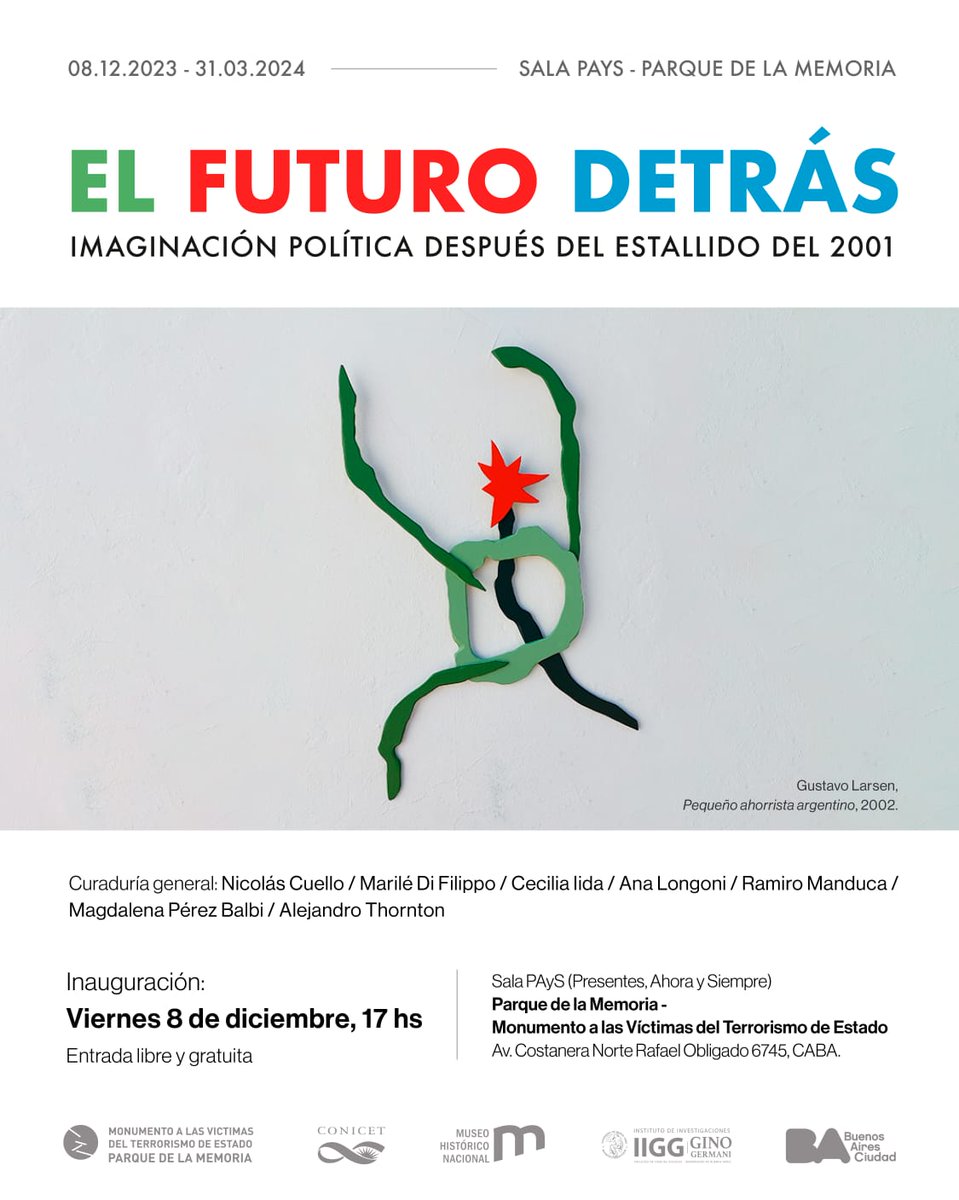 Hoy anduve incursionando en la guía museística. Acá un mapa hecho por Iconoclasistas sobre la represión del 26 de junio de 2002 en la estación ex Avellaneda. Vengan al parque de la memoria a ver la muestra El futuro detrás.