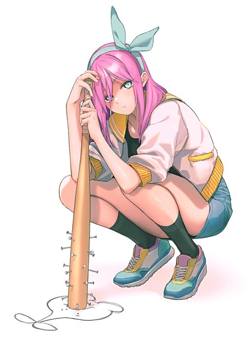「holding baseball bat」 illustration images(Latest｜RT&Fav:50)