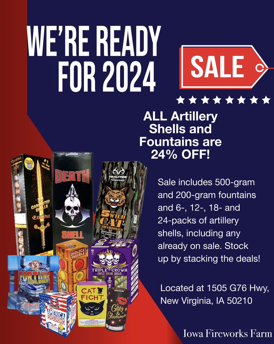 Iowa Fireworks Farm tweet media
