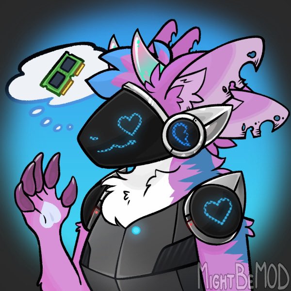 YarnSpider13's tweet photo. Did a couple of #protogen Picrews , love how they came out 🥰 makes me want to draw again really bad though lol. 
#picrew #proto #furry #fursona #art #artist #fun #love #protogenmaker #maker https://t.co/TruQu3gWbl