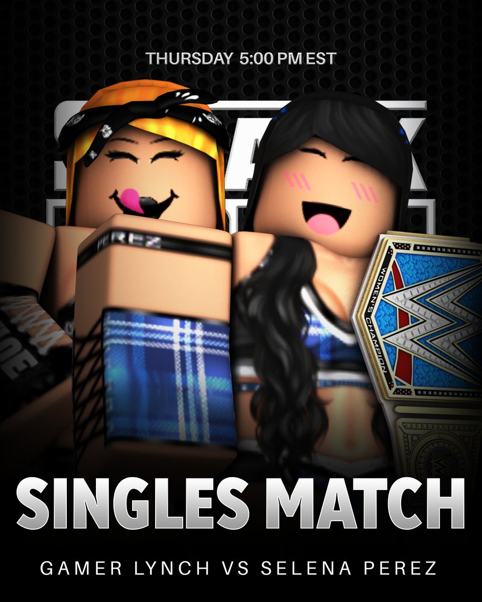 _WWERoblox's tweet photo. -SMACKDOWN-
The recently returned @KimiIcchika is set to be in action against @t6nechi does she still have it!?
-
@WWE21BeckyLynch issues her rematch clause for the Smackdown Women's championship Against @themxxoxo
-
#MaluStratton speaks out
-
#ZeeFox set to go against #Nyla https://t.co/FQ06ajbDP2
