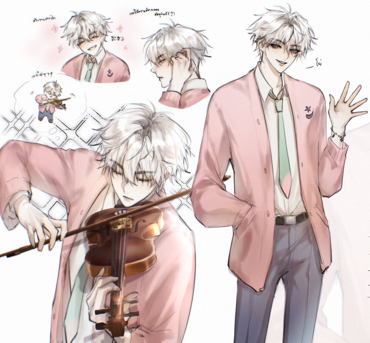 m__xzerr12's tweet photo. สวัสดีค่ะ มิกค่ะ สายวาดแฟนอาร์ตแล้วก็ocด้วย ชอบวาดหนุ่มหล่อ ช่วงไหนไฮป์อะไรก็จะวาดเยอะมากๆ ตั้งใจจะฝึกวาดฉากให้เก่งๆอยู่ค่ะ ฝากด้วยนะคะ แวะมาพูดคุยกันได้เสมอเลยค่ะ! https://t.co/c7WyOlUrFT